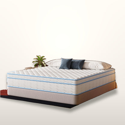 12 Inch Full Hybrid Mattress Pocket Springs Memory Foam Medium Firm
