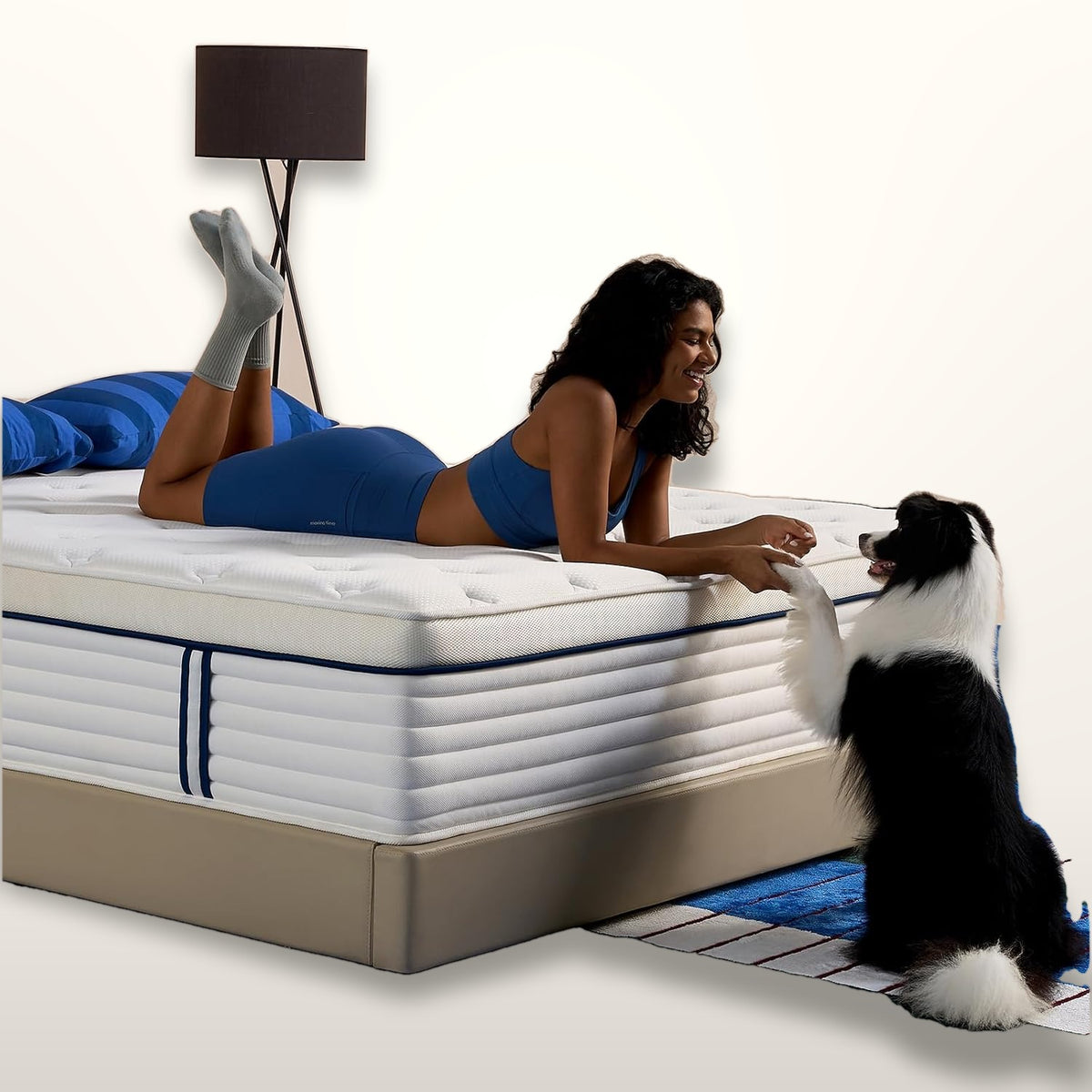 12 Inch Full Hybrid Mattress Pocket Springs Gel Memory Foam Medium