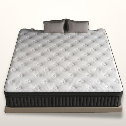 30 cm Full Hybrid Mattress Pocket Coil Memory Foam Medium Firm