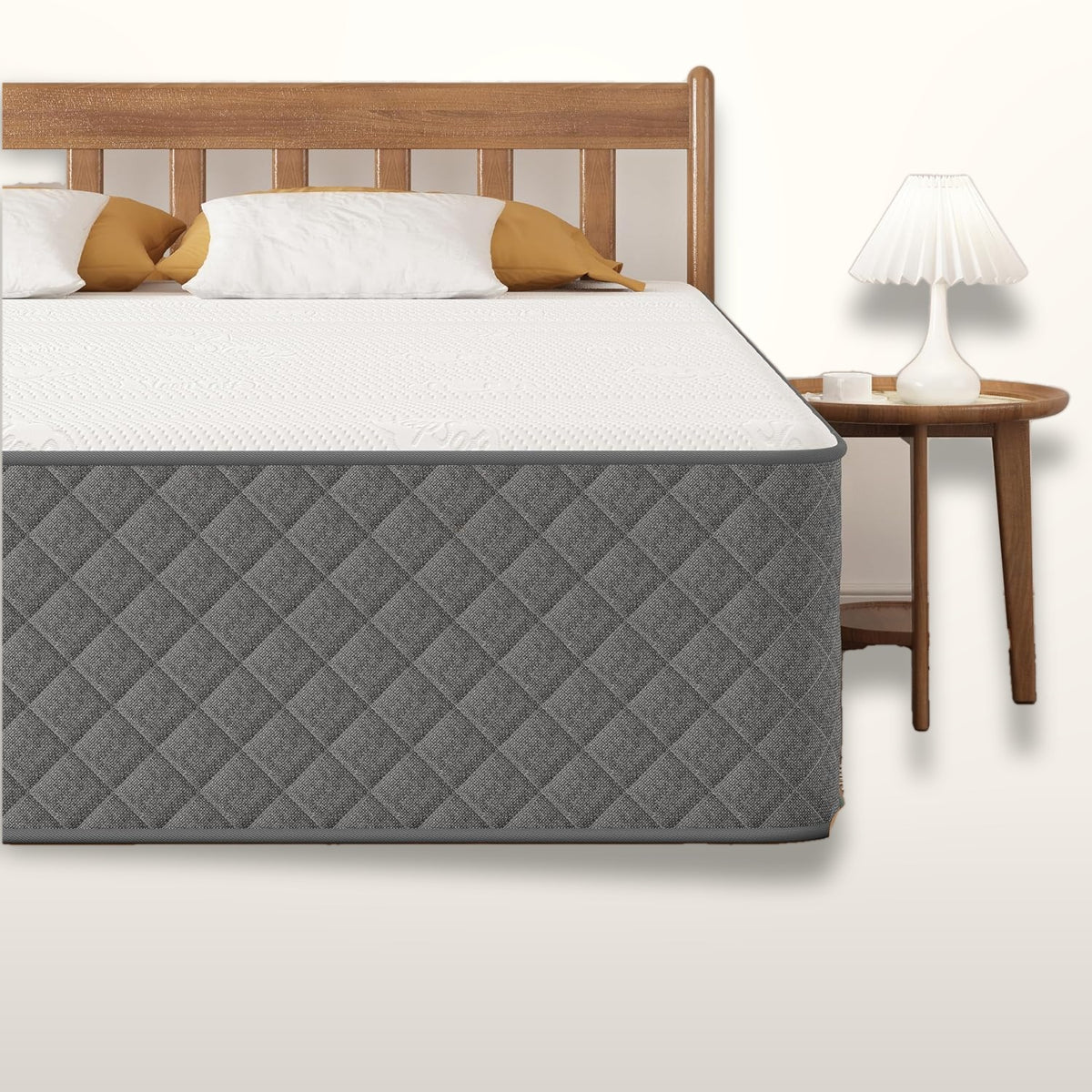 12 Inch Full Hybrid Mattress Pocket Coil Memory Foam Medium Firm