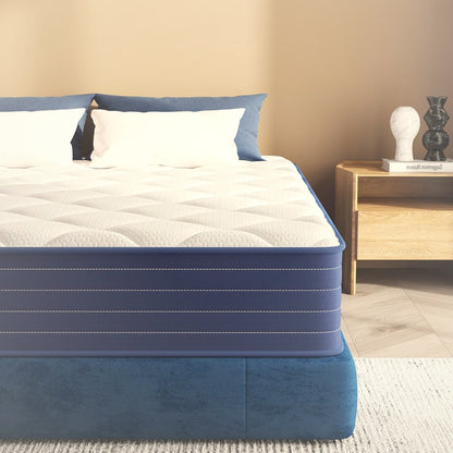 12 Inch Full Hybrid Mattress Pocket Spring Memory Foam Medium