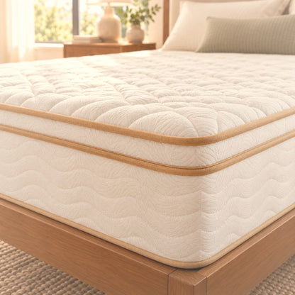 30 cm Full Hybrid Mattress Pocket Coil Memory Foam Medium Firm