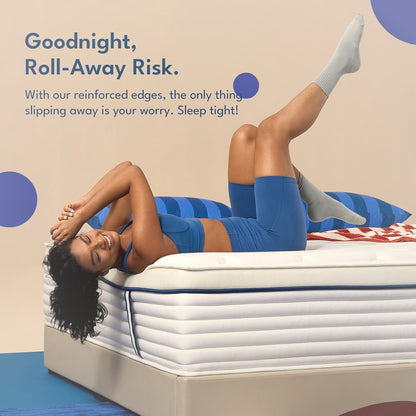 12 Inch Full Hybrid Mattress Pocket Springs Gel Memory Foam Medium