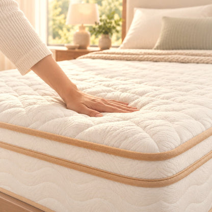 30 cm Full Hybrid Mattress Pocket Coil Memory Foam Medium Firm