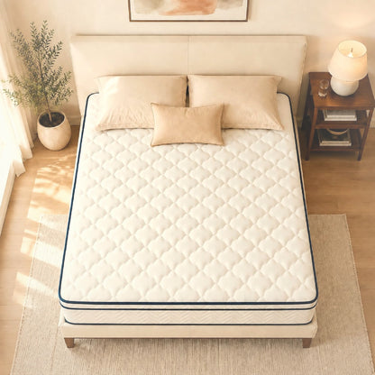 12 Inch Twin Hybrid Mattress Pocket Springs Memory Foam Medium Plush