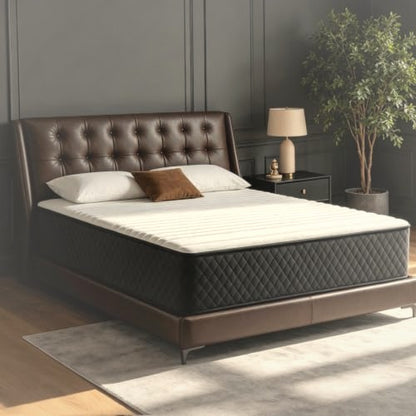 30 cm Full Hybrid Mattress Pocket Coil Gel Memory Foam Medium Firm