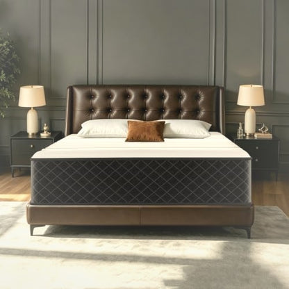 30 cm Full Hybrid Mattress Pocket Coil Gel Memory Foam Medium Firm