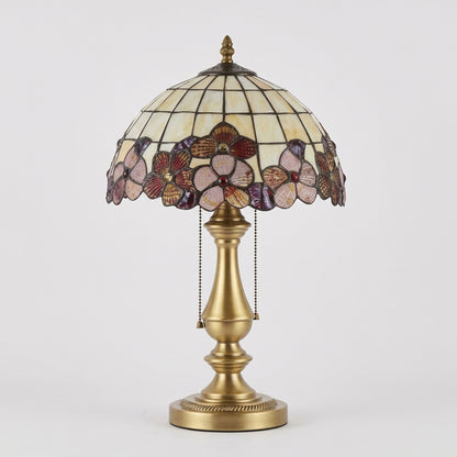 Vintage Tiffany-style table lamp — Studio - Clean | Generated by Modelize