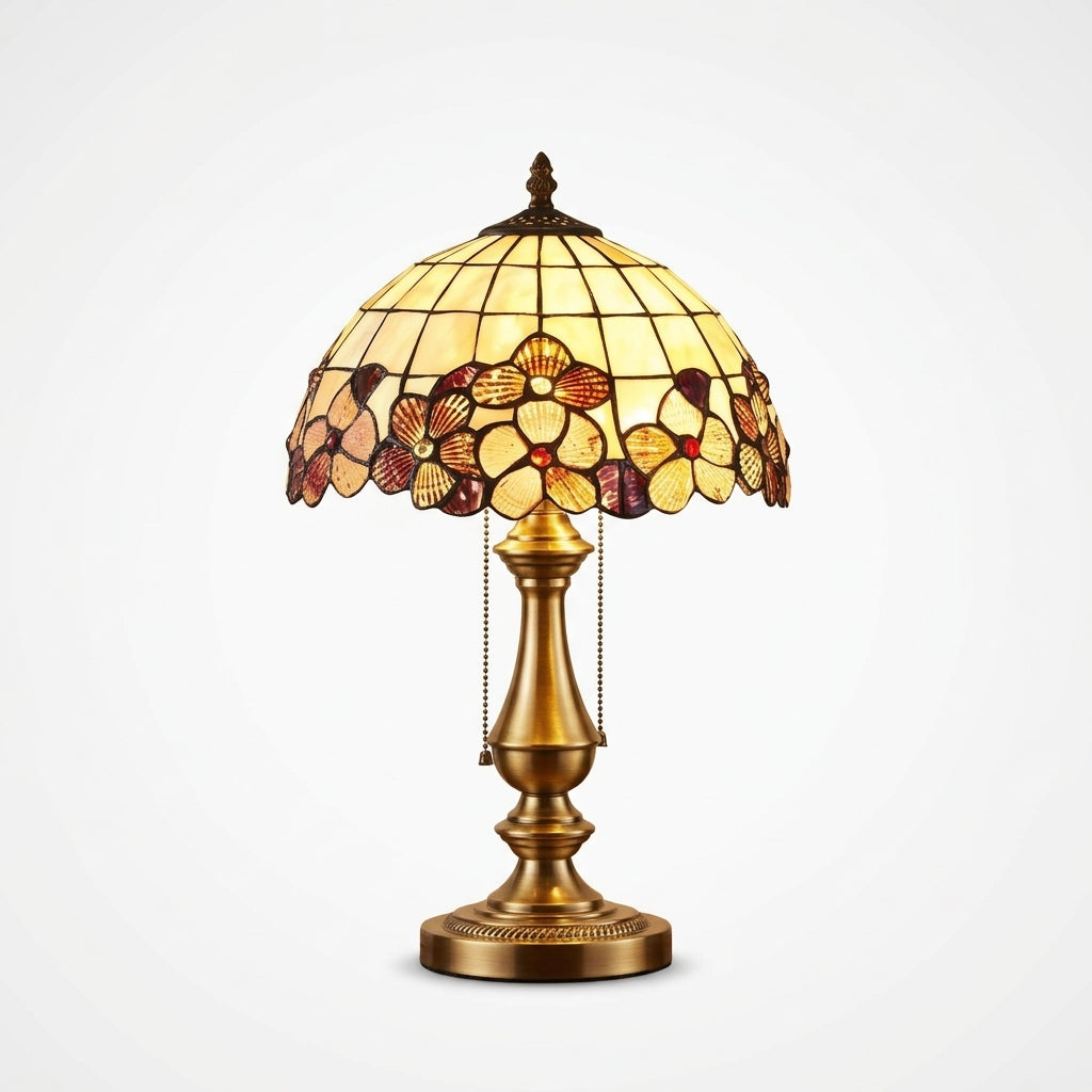 Vintage Copper Table Lamp — Studio - Gradient | Generated by Modelize